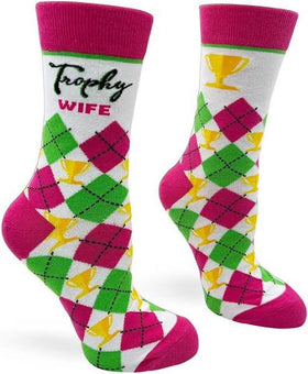 Trophy Wife Women’s Crew Socks