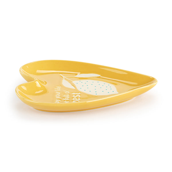 Full of zest heart spoon rest - Jilly's Socks 'n Such