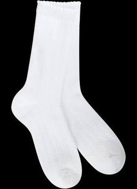 Women’s World’s Softest Socks - White Pointelle