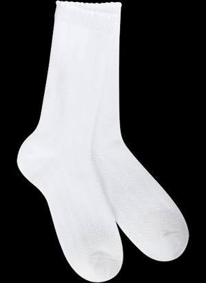 Women’s World’s Softest Socks - White Pointelle