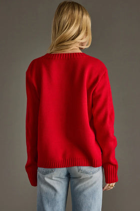 “Game Day” Red Sweater
