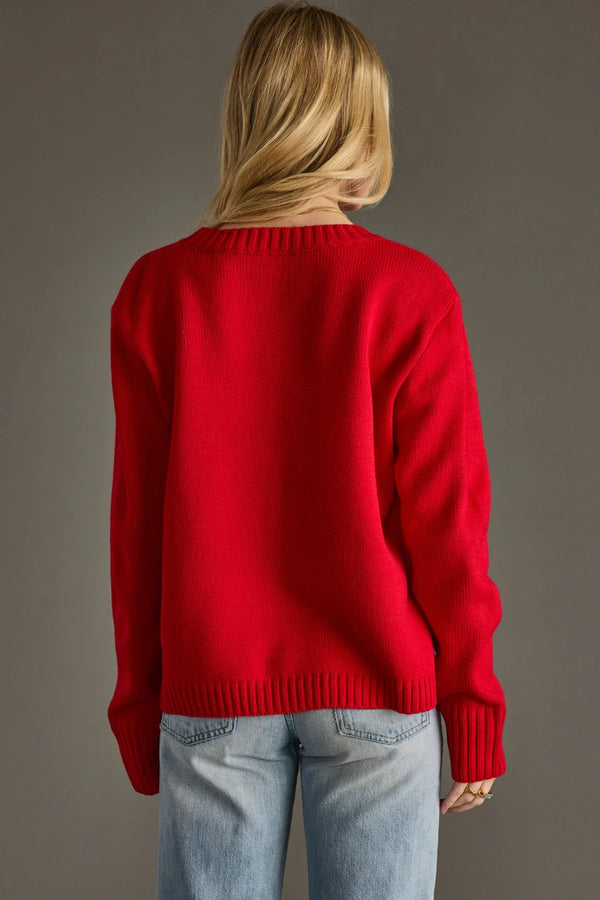 “Game Day” Red Sweater