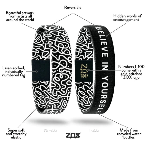 Interactive Bracelets by Zox “Believe In Yourself”