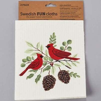 Cardinal Swedish dishcloths 2 pack