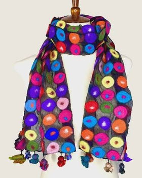 Pomegranate Moon: “Polka Dot” scarf