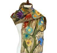 Pomegranate Moon: “Garden” scarf