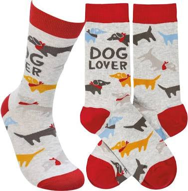 Dog lover - sock by Primitives by Kathy - Jilly's Socks 'n Such