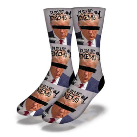 Trump Mugshot -Adult Size - Savvy Sox