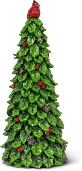 Holly Tree with Cardinal by Abbott