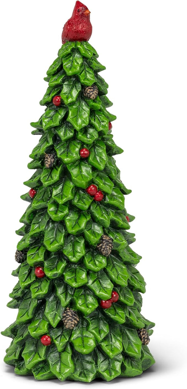 Holly Tree with Cardinal by Abbott