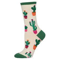 Women’s “Court of Cactus” socks