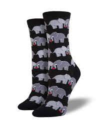 Women’s “Elephant Love” socks
