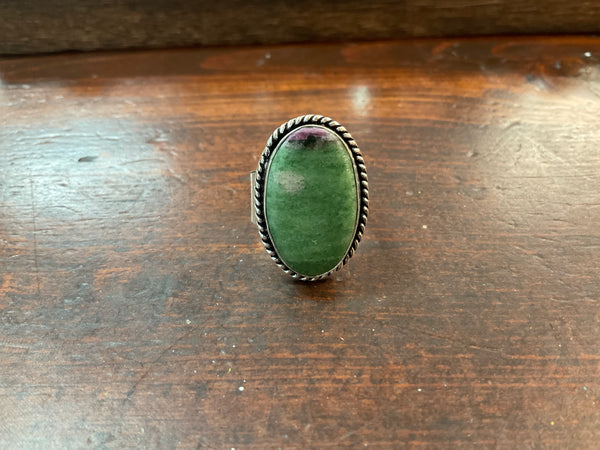 Anju Adjustable Semiprecious Stone Rings - Jilly's Socks 'n Such