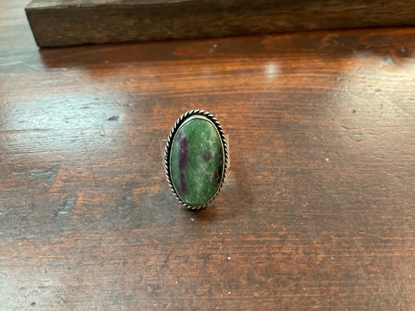 Anju Adjustable Semiprecious Stone Rings - Jilly's Socks 'n Such