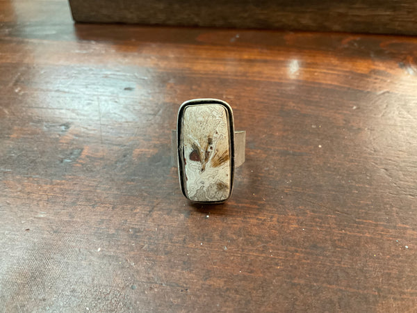 Anju Adjustable Semiprecious Stone Rings - Jilly's Socks 'n Such