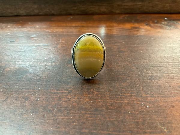Anju Adjustable Semiprecious Stone Rings - Jilly's Socks 'n Such