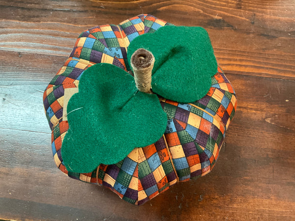 Large Fall Fabric Pumpkins - Jilly's Socks 'n Such