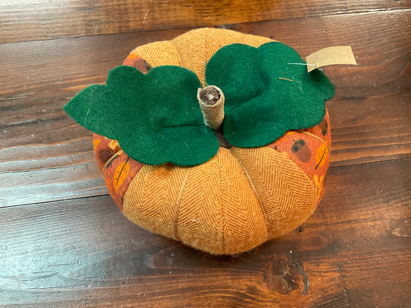 Medium Fall Fabric Pumpkins - Jilly's Socks 'n Such