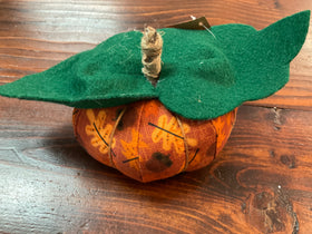 Small Fall Fabric Pumpkins
