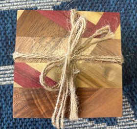 Handcrafted Wooden Coasters