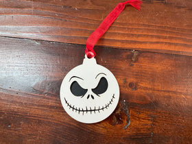 Nightmare Before Christmas Locally Made Laser Cut Wooden Ornament