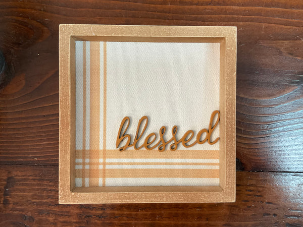 Wooden Fall Box Signs - Jilly's Socks 'n Such
