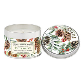 White Spruce - Soy Wax Travel Candle