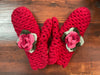 Flowered Crochet Mittens - Jilly's Socks 'n Such