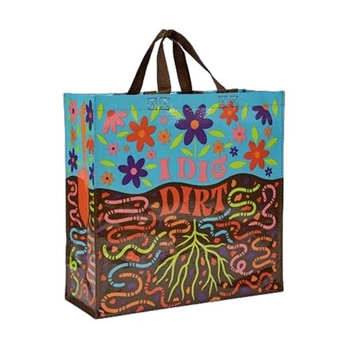 Blue Q I Dig Dirt Shopper Tote