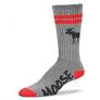 Two Stripe Moose Socks - Jilly's Socks 'n Such