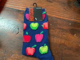 Women’s Apple sock- navy