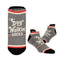 Men’s “Dog Walking” Sneaker Socks - Jilly's Socks 'n Such