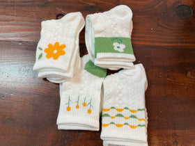 Spring Flower Socks