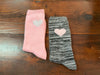 Single heart sock