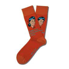 “Friday is my second favorite F word” women’s sock