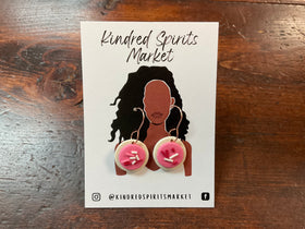 Kindred Spirits Market Earrings - sugar cookies