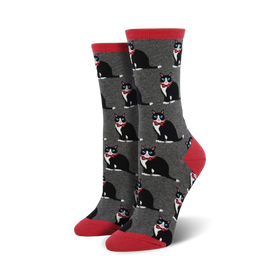 Women’s Tuxedo Cat Socks