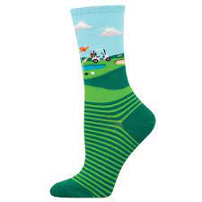 Women’s Fore Putt Golf Socks - Jilly's Socks 'n Such