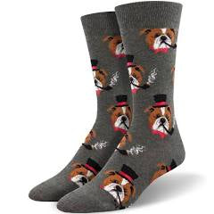 Men's Dapper Dog Socks - Jilly's Socks 'n Such