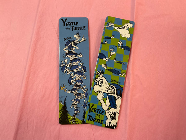 Dr. Seuss Bookmarks - Yertle the Turtle - Jilly's Socks 'n Such