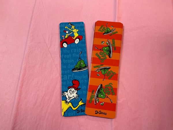 Dr. Seuss Bookmarks - Green Eggs and Ham - Jilly's Socks 'n Such