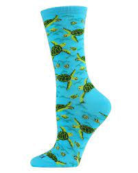 Women’s Sea Turtles Bamboo Socks