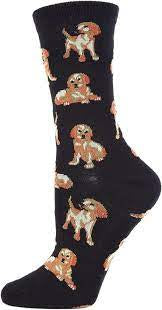 Women’s Golden Retriever Bamboo Socks