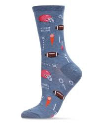 Women’s Touchdown Bamboo Socks