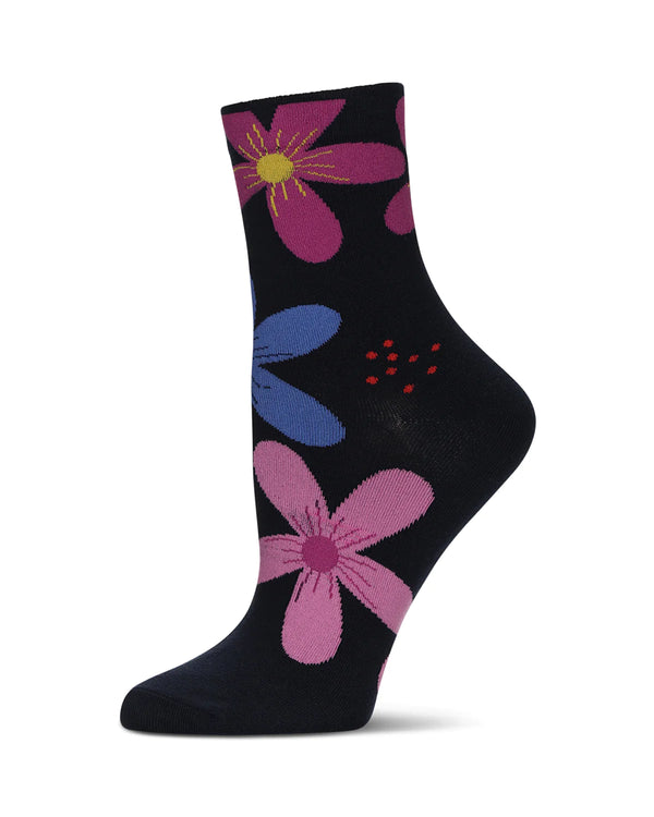 Women’s Garden Floral Socks - Jilly's Socks 'n Such