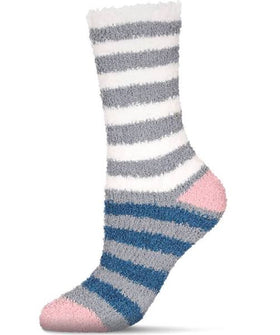 Women’s Rugby Striped Fluffy Socks