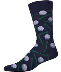 Men’s Golf Bamboo Socks - Jilly's Socks 'n Such