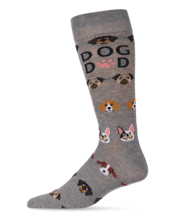 Men’s Dog Dad Bamboo Socks - Jilly's Socks 'n Such