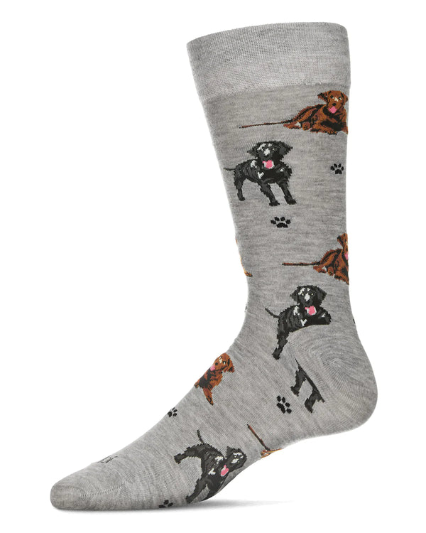 Men’s Labradors Bamboo Socks - Jilly's Socks 'n Such