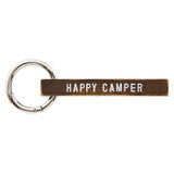 Keychain- Happy Camper